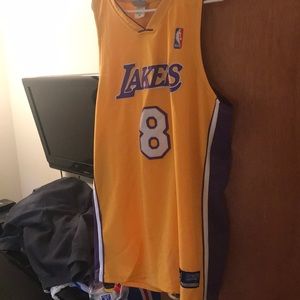 Reebok Lakers Kobe Bryant Jersey Stitched